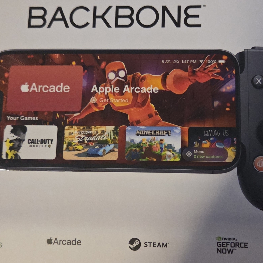 Backbone Black Gaming Controller for iPhone
